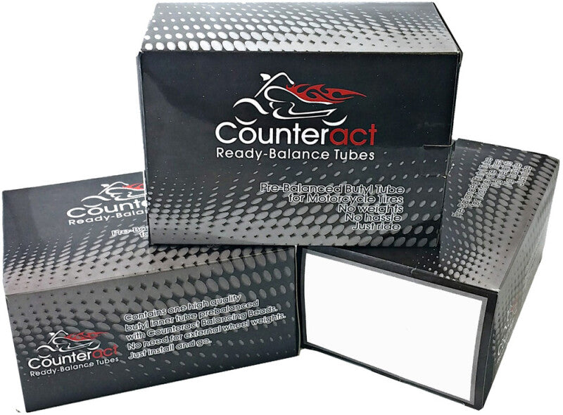 Counteract Pre-Balanced Motorcycle Inner Tube 5.00/5.10-16 TR-87 90 Degree - Reliable Powersports Replacement