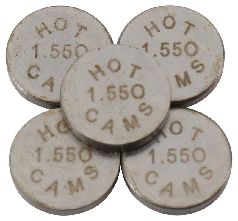 Hot Cams 04-08 400 DVX / 02-16 CRF 450 R 1.550mm Shim Kit – 5 Pack