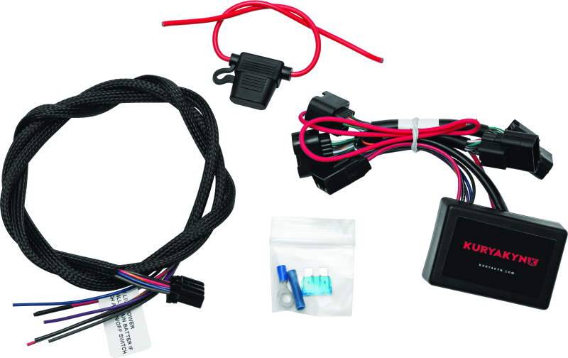 Kuryakyn Trailer Wiring Kit 18-20 Honda Gold Wing GL1800 4-Wire Connector