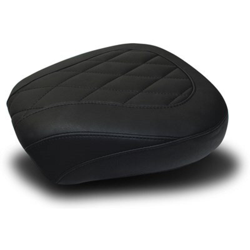 Mustang Motorcycle Diamond Stitch Passenger Seat for Harley Davidson Electra Glide and Road King (2008-2021)