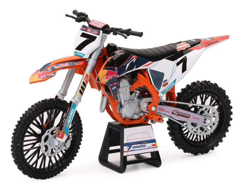 New Ray Toys KTM Red Bull 450SX-F Scale Model - Aaron Plessinger #7 1:12
