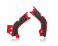 Acerbis 19-22 Honda CRF250R/RX and CRF450R/RX Frame Guard with X Grip - Red/Black
