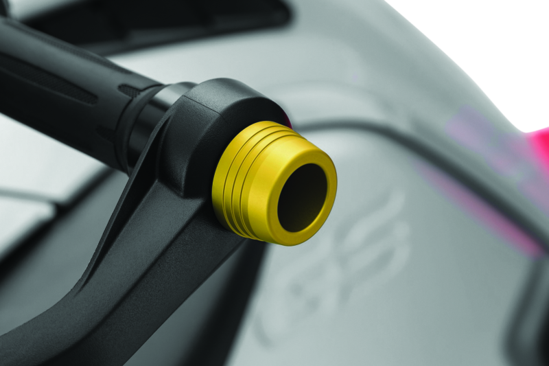 Kuryakyn Lodestar Handlebar Sliders for BMW R1200GS – Gold