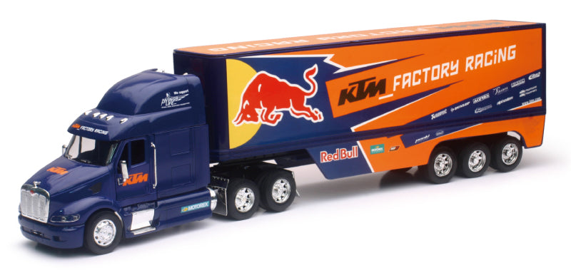 New Ray Toys KTM Red Bull Factory Race Team Truck – 1:32 Scale Collectible Model