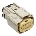 NAMZ 07-23 XL/FX/Road King Main Harness Molex MX-150 8-Position Female Connector - Gray (HD 72469-07GY)