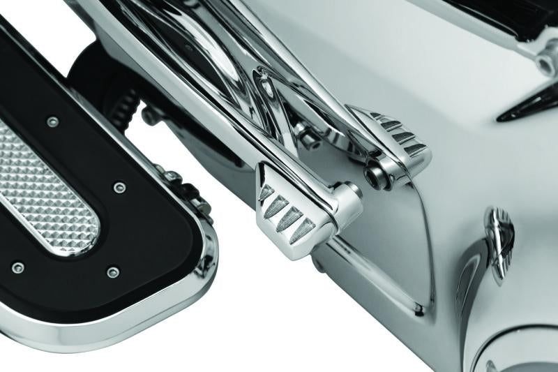 Kuryakyn Switch-Shift Lever Chrome Part 3266 – Adjustable Foot Shift Extension for Harley-Davidson Motorcycles