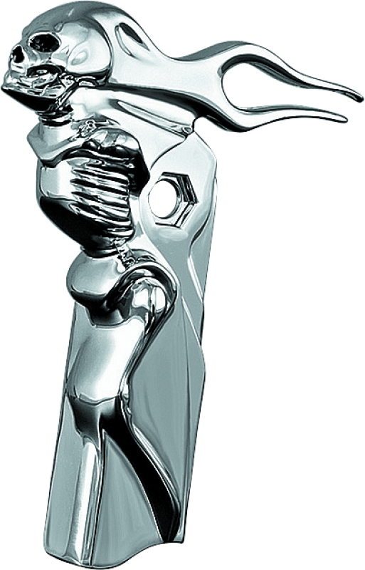 Kuryakyn Zombie Front Shift Arm Cover for Harley Davidson Touring Models 1982-2016