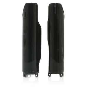 Acerbis 2115040001 Lower Fork Cover Set for Honda CR250R (1990-1999) in Black
