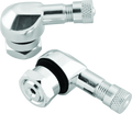 BikeMaster Part Number 151790 Silver Valve Stem 2-Piece Pack for Powersports Vehicles