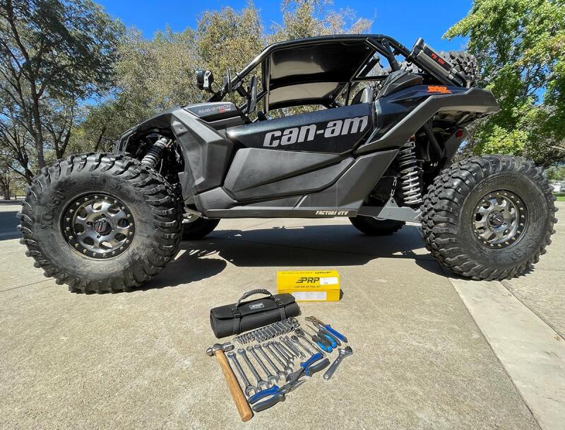 PRP Seats 714076 Can-Am Roll-Up Tool Kit with Organizer and Essential Hand Tools