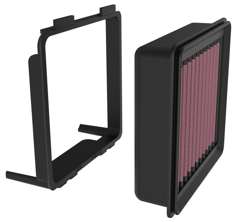 K&N Engineering Part KT-2412 Replacement High-Flow Air Filter for KTM and Husqvarna Motorcycles