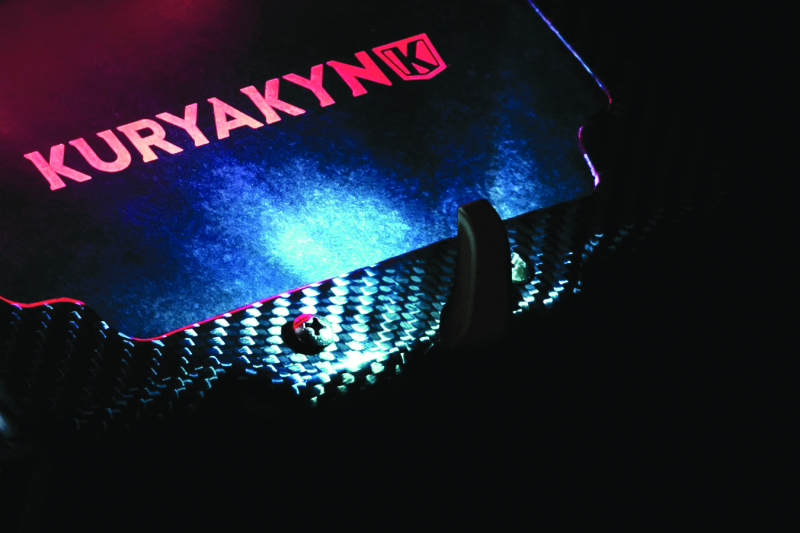 Kuryakyn LED License Plate Light Black Part #2840 for Powersports Vehicles