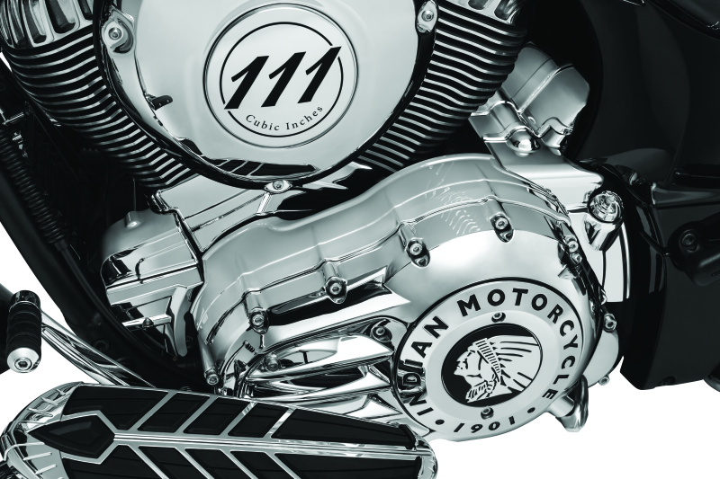 Kuryakyn Cylinder Base Cover for Indian Models Chrome Part #5737
