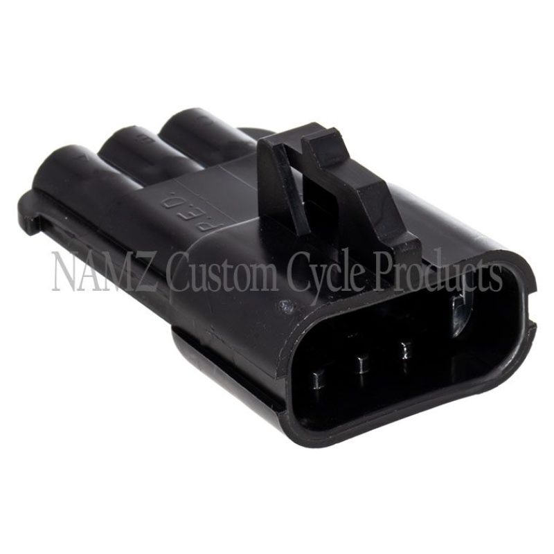 NAMZ Delphi-Packard Weatherpack 3-Position Male Wire Connector with Seals - Part NDP-38064