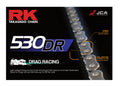 RK Chain 530DR-150 Lightweight 530 Drag Racing Chain for Powersports