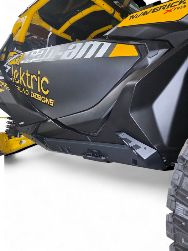 Elektric Offroad Volt Series Rocker Guards for 2024+ Can-Am Maverick R – Side Impact Protection with Integrated Step