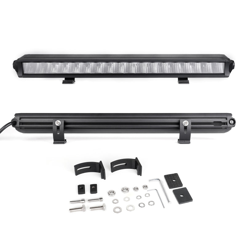 XKGLOW Razor Series 20-inch Auxiliary High Beam Light Bar - SAE J581 Compliant, Waterproof 180W Led for Powersports and On-Road Use