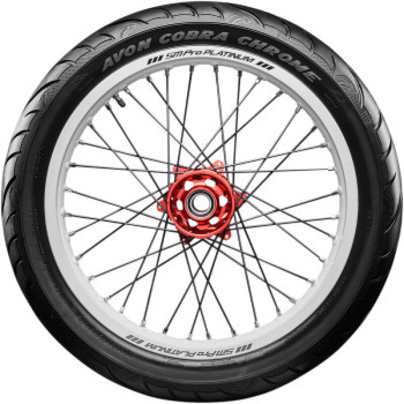 Avon Cobra Chrome AV91 Front Tire - 140/75R17 67V for Cruiser and Touring Bikes