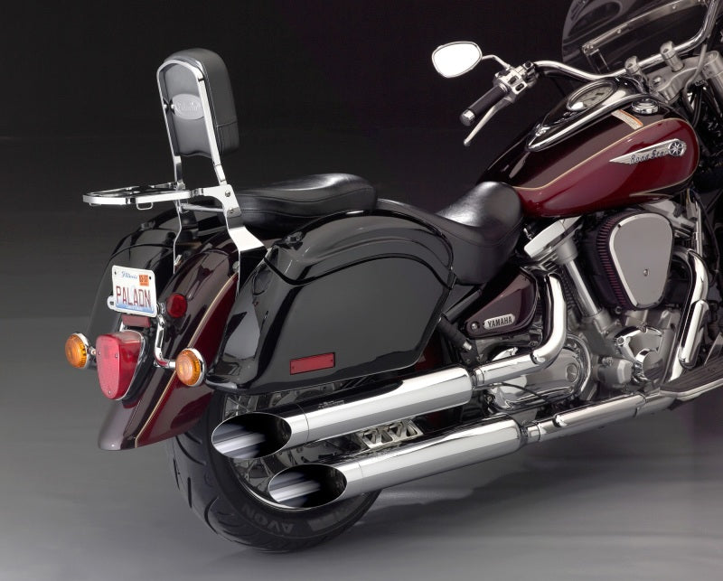 National Cycle P9800A Paladin Backrest with Pad for Honda, Indian, Kawasaki, Suzuki, Yamaha Motorcycles