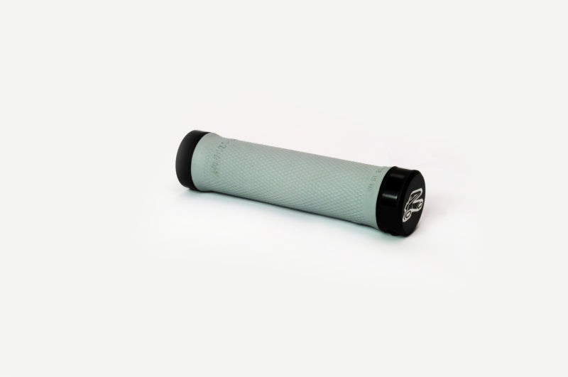 Renthal Lock-On Grip 30 mm Soft Light Grey – Durable All-Weather Powersports Handlebar Grip