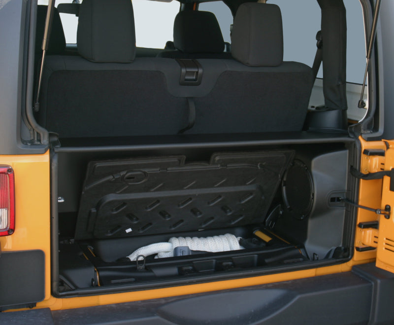 Tuffy Products Jeep Wrangler JK Tailgate Security Enclosure - Black (Part #282-01)