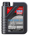 LIQUI MOLY 1L Motorbike HD Synthetic SAE 20W-50 Oil for Harley Davidson and 4-Stroke Engines