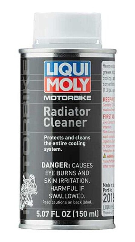 LIQUI MOLY 150mL Motorbike Radiator Cleaner for Cooling System Maintenance