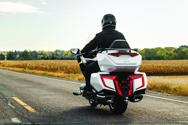 Kuryakyn Omni LED Rear Bag Accents for Honda GL1800 Gold Wing (2018-2020)