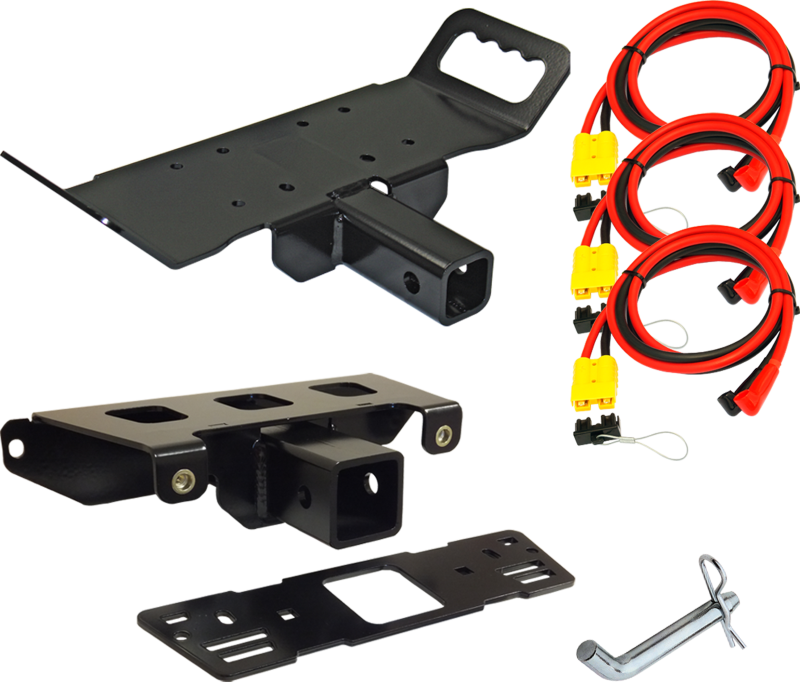 KFI Polaris Ranger XP 570/900/1000 Winch Mount and Receiver Kit - Part #UTV-1080