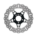 EBC Powersports Contour Front Brake Rotor for Harley-Davidson Sportster XLH 883 – Fully Floating, Black Chrome