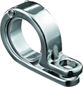 Kuryakyn P-Clamp 39mm-41mm Chrome for Motorcycle Frame and Engine Guard Mounting