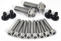 Cycra Replacement Hardware Kit Series 1 for Handguards – Black and Silver Part 1CYC-1006-02