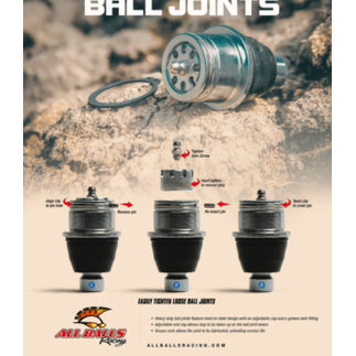 ALL BALLS Racing HD Ball Joint Polaris RZR 1000 2014-2018 / TURBO 2016-2018 42-1051-HP