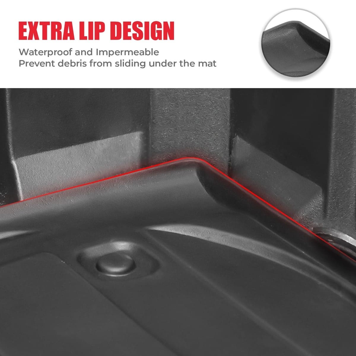 Kemimoto Can-Am Defender HD 5/7/8/9/10 Rubber Full Bed Liner