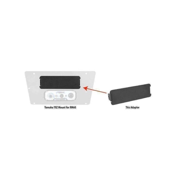 Rugged Radios Block Off Plate for Rugged M1 , RM60 , GMR45 Mobile Radio Mounts