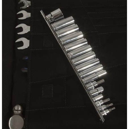 PRP Can-Am Roll-Up Tool Bag With 35pc Tool Kit