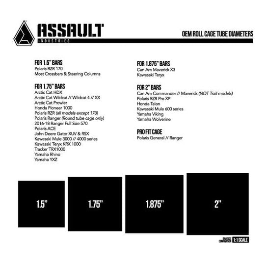 Assault Industries Aviator Side Mirrors