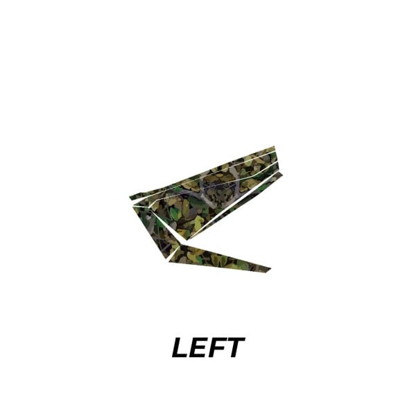 Kemimoto Polaris RZR PRO XP Doors Only Camouflage Wraps Graphics Kit