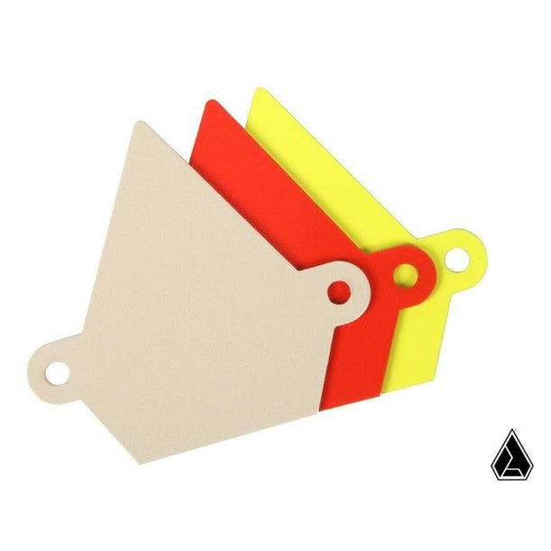 Assault Industries Maverick X3 Colored Logo Back Plate Shock Tower Brace