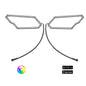 5150 Whips 187 Style Can-Am Halos W/ Control Harness