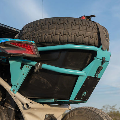 Can Am X3 Rear Storage / Tire Rack