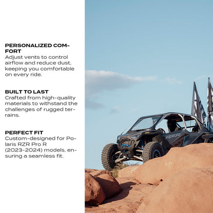 Polaris Pro R Front Windshield