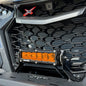 Can Am Maverick R Lower Grill 6" Light Bar Kit