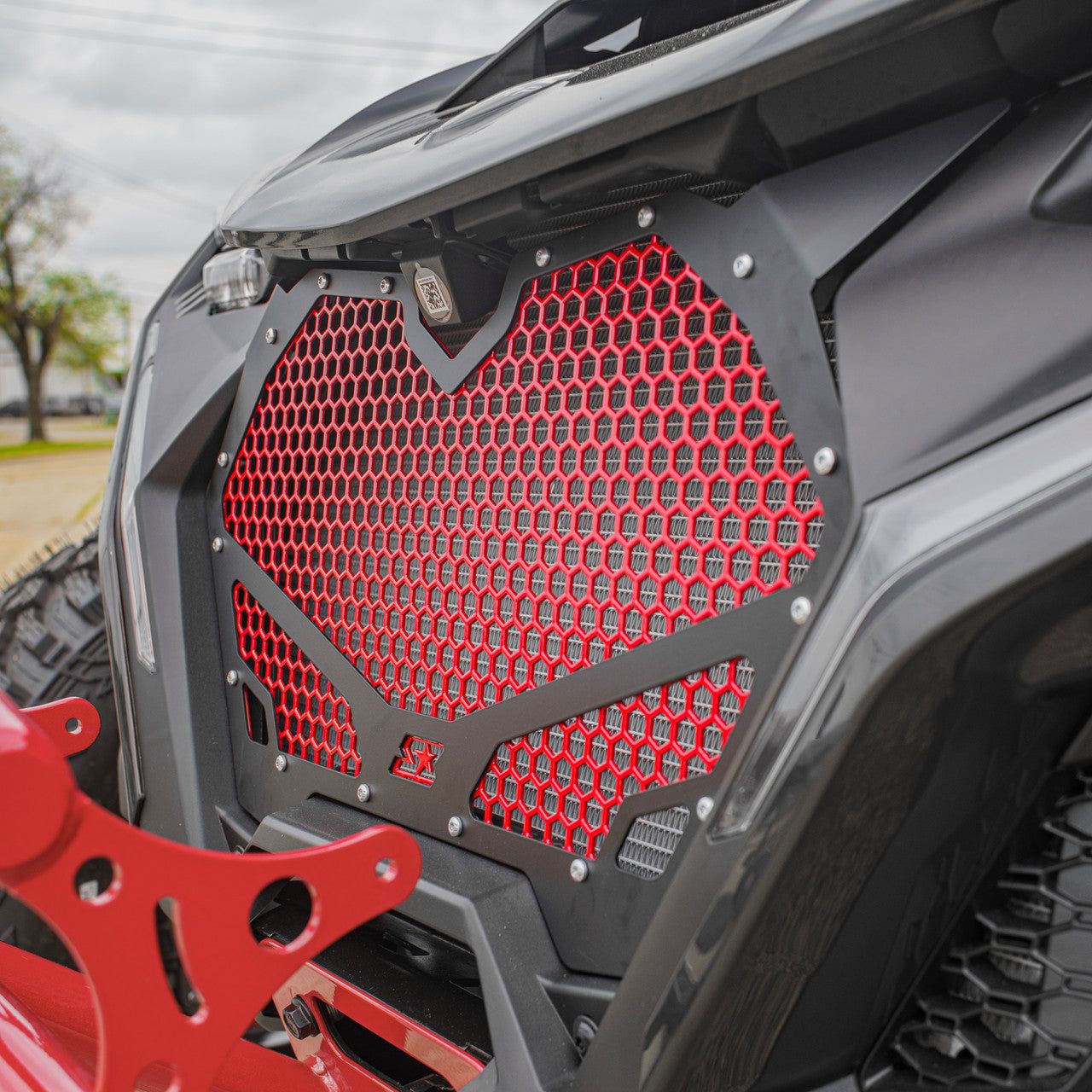 Can Am Maverick R Front Grille