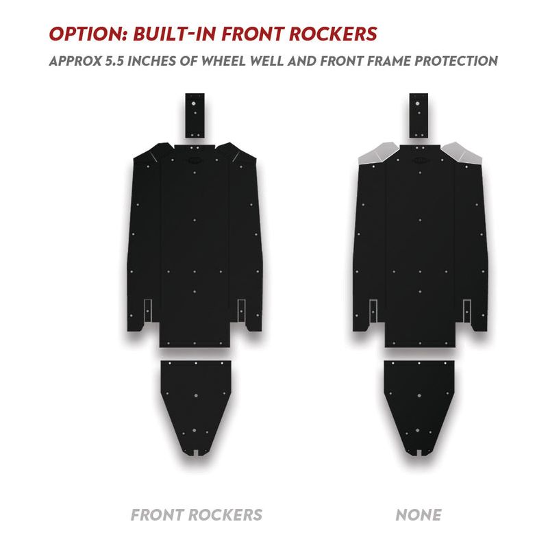 Polaris RZR Pro XP 4 Premium UHMW Skid Plate