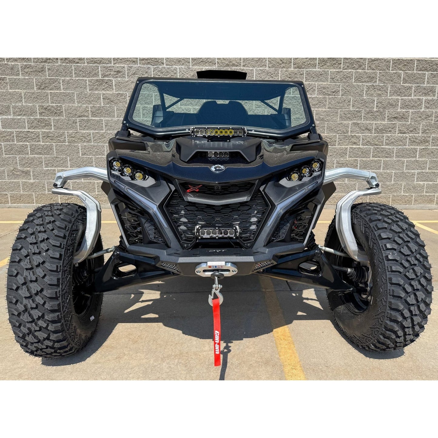 Can Am Maverick R Shock Tower 10" LED Light Bar