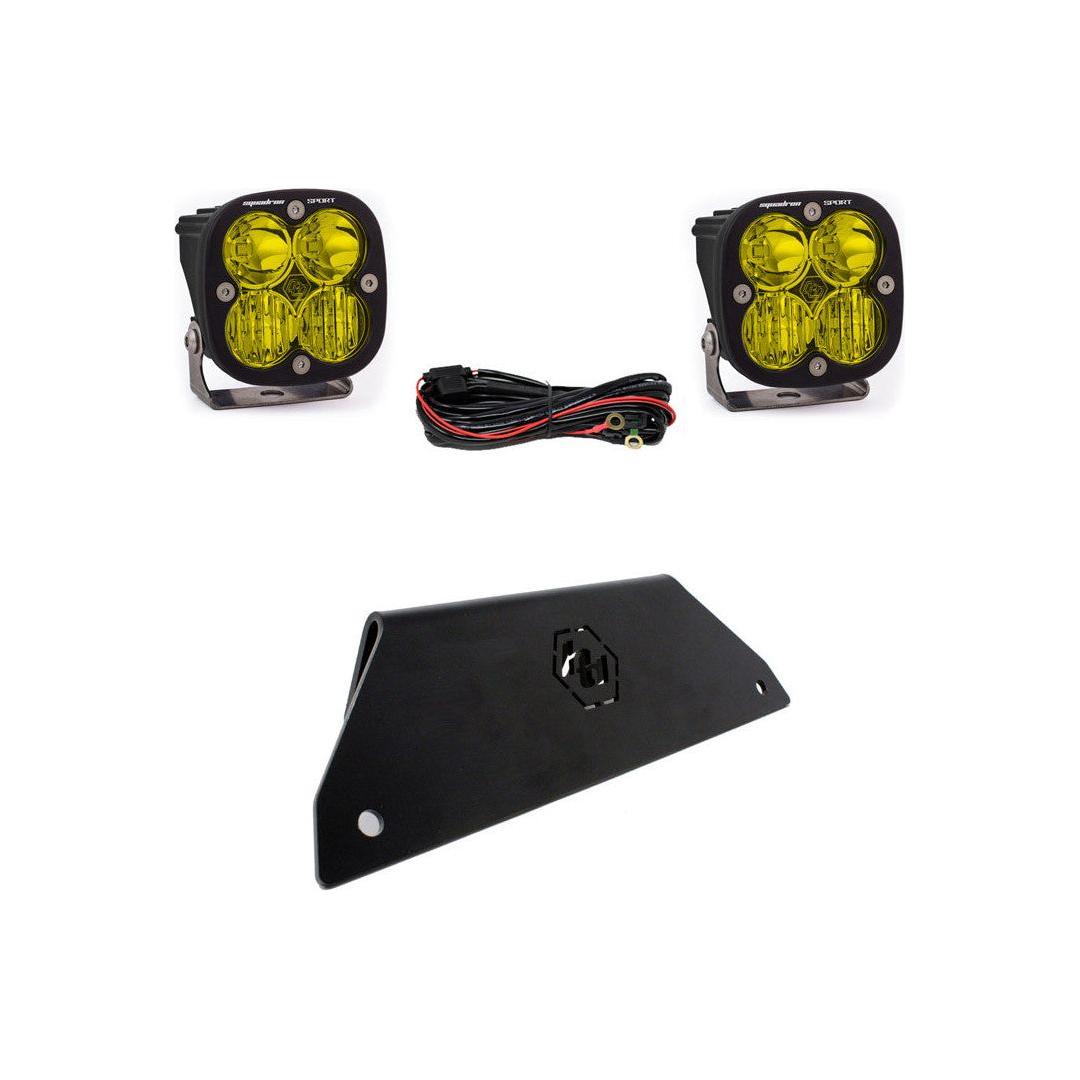 Polaris RZR Pro / Turbo R Squadron Sport Bumper Lower Mount Light Kit | Baja Designs