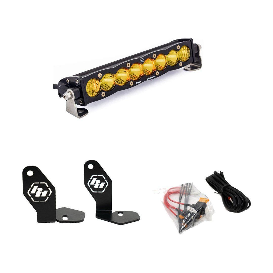 Polaris RZR Pro R S8 10" Hood Mount Kit | Baja Designs