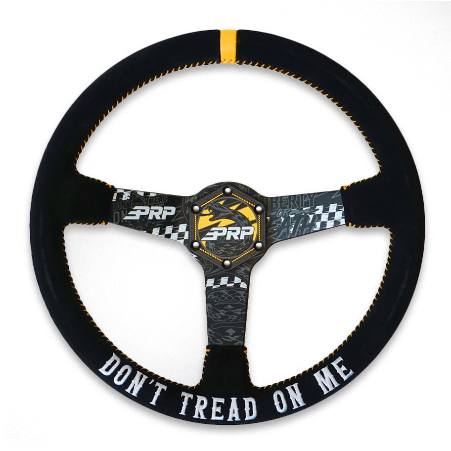 PRP Steering Wheel Center Cap - Snake & PRP