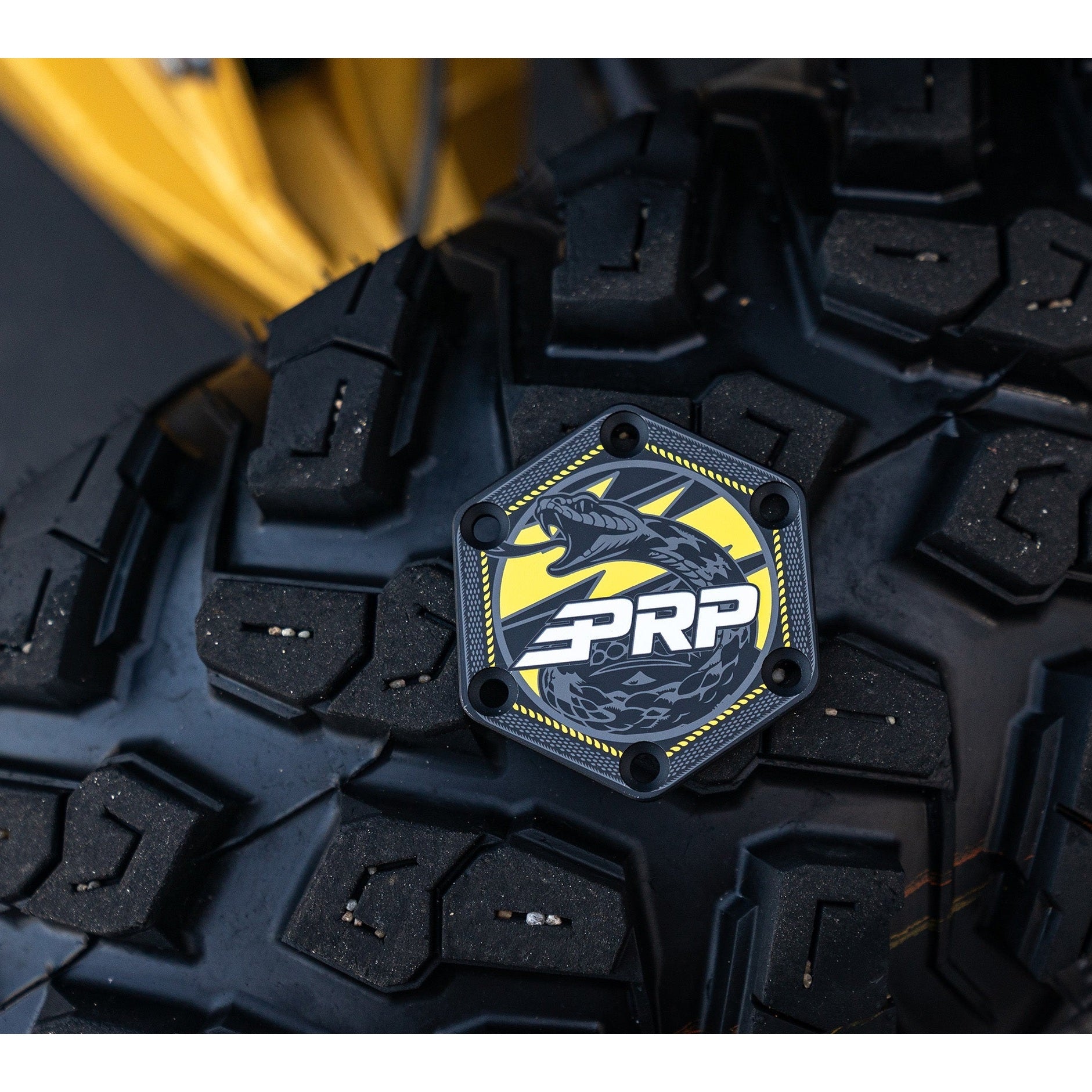 PRP Steering Wheel Center Cap - Snake & PRP